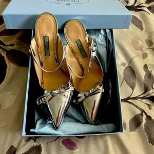 Got them from Nordstrom. Worn-couple of times . Have the box bags everything.